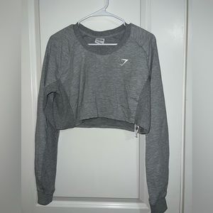 Gymshark cropped long sleeve size L